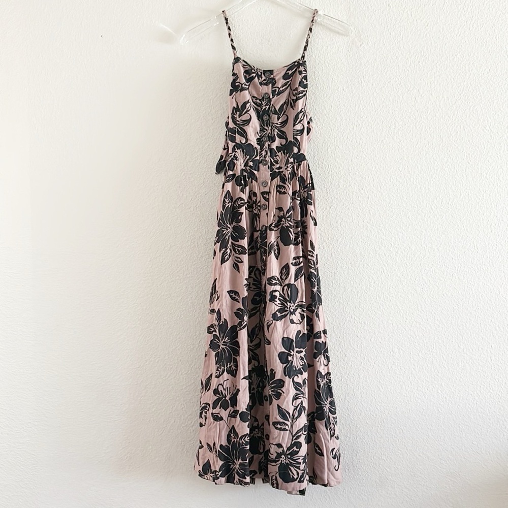 Free People Floral Print Halterneck Sundress XS